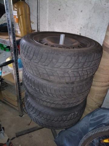 3X ДИСКИ СТАЛЬ 5X110 + КОВПАКИ 205/55 R16 