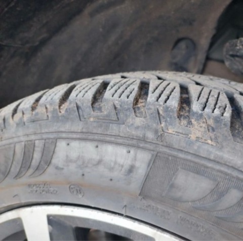 4X КОЛЕСО ПАСАТ OE 7X17 ET40 215X55R17 