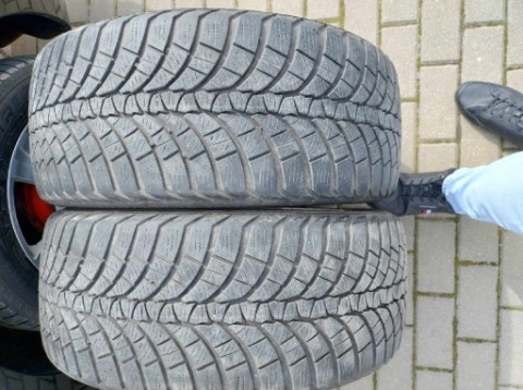 2SZTUKI ШИН ЗИМОВИХ KUMHO WINTERCRAFT 255/45/18 