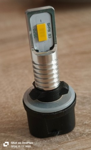 ЛАМПОЧКИ LED (СВІТЛОДІОД) H27W 880 ПРОТИТУМАННІ KPL. 