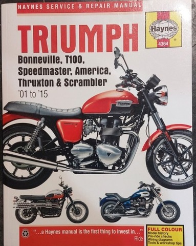 Haynes 4364 Triumph Bonneville T100 Speedmaster 