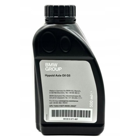 Hypoid Axle Oil G5 BMW