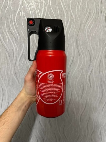 EXTINGUIDOR DE POLVO DE AUTOMÓVIL 1KG P 1 GM  