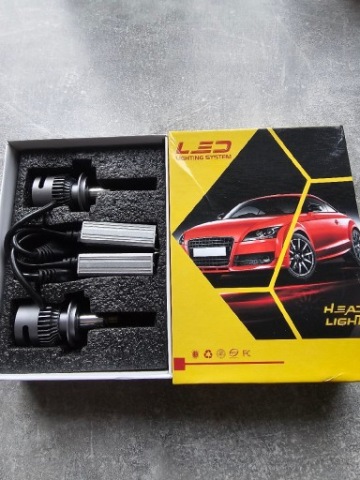 ЛАМПОЧКИ H7 LED (СВІТЛОДІОД) 2 SZT. 6000K 