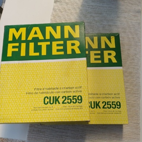 ФІЛЬТР САЛОННИЙ MANN ФІЛЬТР CUK 2559 