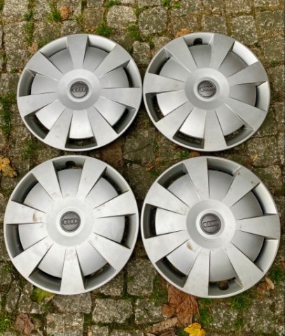 AUDI OE, КОЛПАКИ ОРИГИНАЛ 16”, 8V0601147D, ЦЕНА KOMPLET, ДОСТАВКА W 24H 