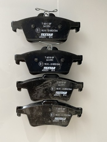 ZAPATAS DE FRENADO PARTE TRASERA TEXTAR FORD FOCUS 3 3 MK3  