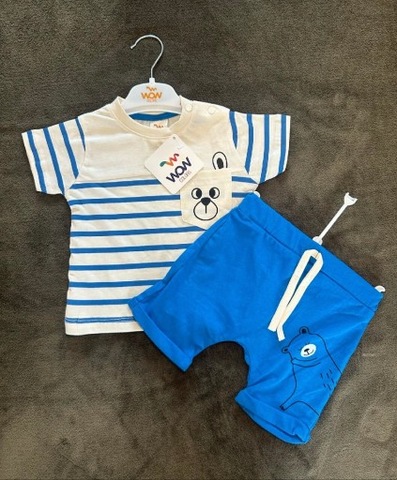 Zestaw koszulka i spodenki niemowlęce 