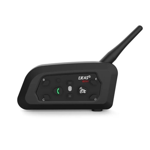 INTERKOM PARA MOTOCICLETA EJEAS V6 PRO 1200M BLUETOOTH  