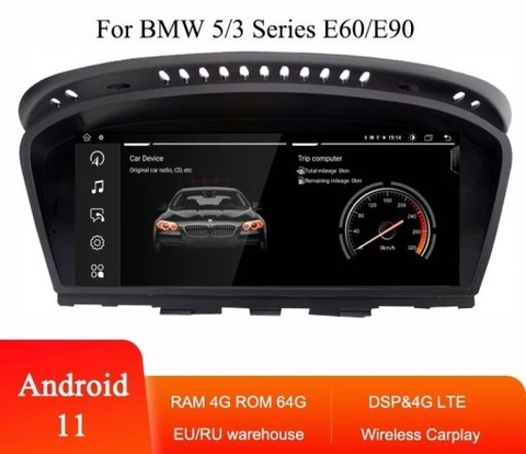 RADIO ANDROID BMW E60 E61 E90 E91 
