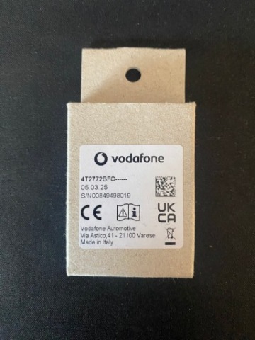 КАРТА PROXY 2772 СИГНАЛІЗАЦІЯ VODAFONE COBRA 