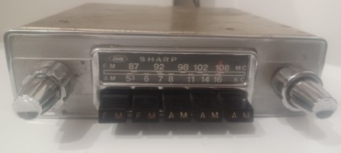 SHARP ATR 924 STARE РАДІО АВТОМОБІЛЬНИЙ OLDTIMER MADE IN JAPAN 