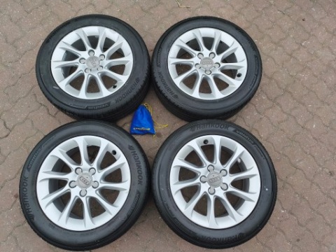 КОЛЕСА ДИСКИ АЛЮМІНІЄВІ AUDI S3 205 55 16. 5X112 2023R 