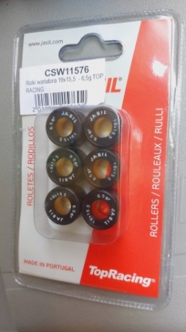 РОЛИКИ ВАРІАТОРА 19X 15.5 - 6.5G ТОП КОМПЛЕКТ 6 SZT. 