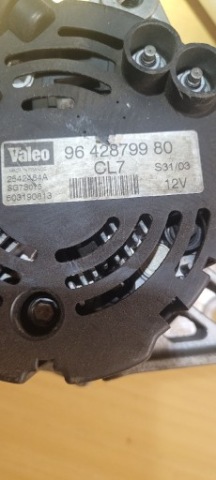 ГЕНЕРАТОР PEUGEOT 206 9642879980 