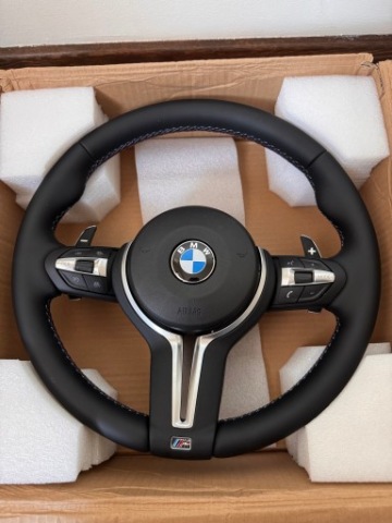 РУЛЬ BMW F30 F31 НОВАЯ M ПАКЕТ МНОГОФУНКЦИОНАЛЬНОСТЬ ШПАТЕЛИ 