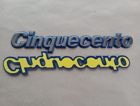 EMBLEM FIAT CINQUECENTO  