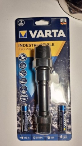 ЛІХТАРИК NIEZNISZCZALNA VARTA 18711 INDESTRUCTIBLE F20 PRO НОВА 