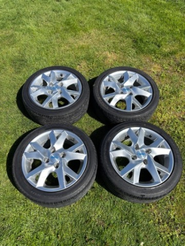 ДИСКИ АЛЮМІНІЄВІ ALUTEC 15” 4X100 + ШИНИ ЛІТНІ NEXEN 195/45 R15 