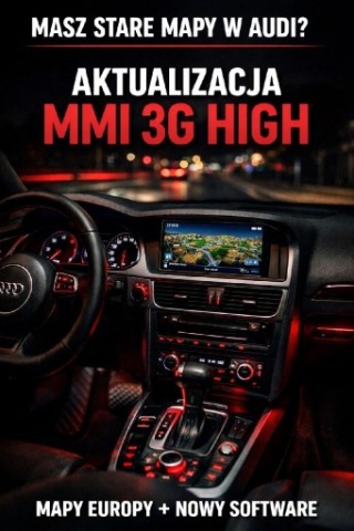 AUDI MMI 3G HIGH | КАРТИ 2025 + FIRMWARE | A4 A5 A6 Q5 Q7 