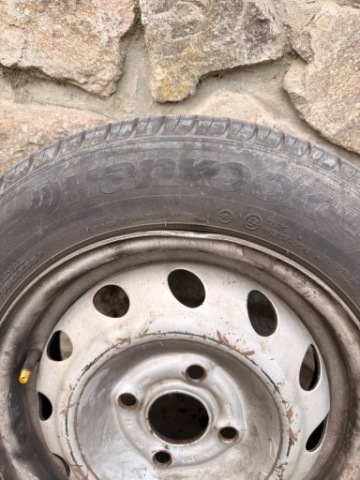 ШИНИ ЛІТНІ + ДИСКИ СТАЛЬ 155/70 R13 HANKOOK KINERGY ECO 4X100 
