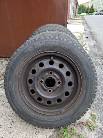 4 X KORMORAN WINTER 165/70 R13 79T РАЗОМ Z ДИСКАМИ 