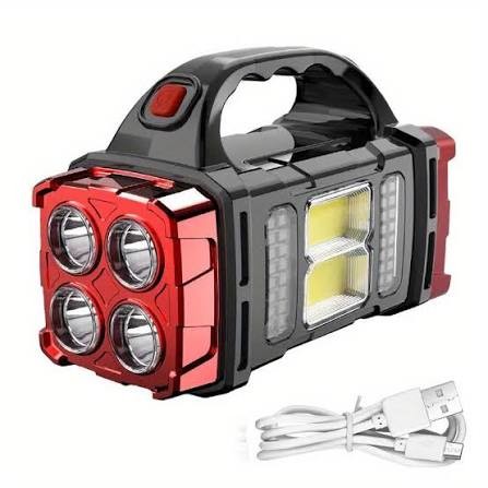 ЛІХТАРИК LED (СВІТЛОДІОД) 25W Z ПАНЕЛЕМ SOLARNYM + POWERBANK 