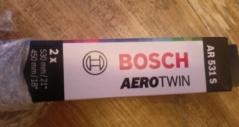 Wycieraczki Bosch aerotwin przód 53/45 cm 