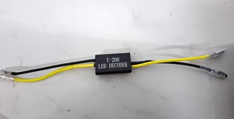 РЕЗИСТОР L200 - LED (СВЕТОДИОД ) DECODER 4 ШТ.