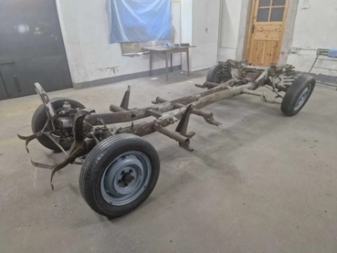 РАМА Z ZAWIESZENIEM NA KOLACH MERCEDES 170S 