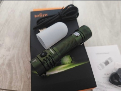 ЛІХТАРИК SOFIRM SC18 LED (СВІТЛОДІОД) МАЛА I ПОТУЖНА USB C АКУМУЛЯТОР 18650 