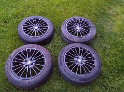 ДИСКИ 4X100 7JX17 Z ШИНАМИ LETNIMI 
