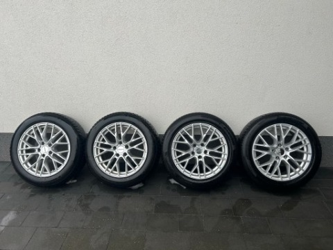 SEAT CUPRA SKODA AUDI VW ДИСКИ CARMANI 17 5X112 ET35 НОВЕ OPONY! IDEALNE! 
