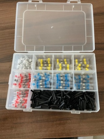 KIT 500SZT BUSHING CLENCHING TERMOKURCZLIWYCH 