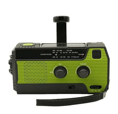 RADIO DE EMERGENCIA BIELA SOLARPOWERBANKRADIO4000MAHLED  