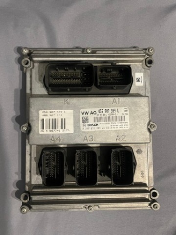 KOMPUTER, БЛОК КЕРУВАННЯ ДВИГУНА VW AUDI 059907309L 