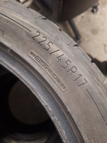 ШИНИ ЛІТНІ 225/45R17 94Y BIEZNIK NIECALE 5 MM 