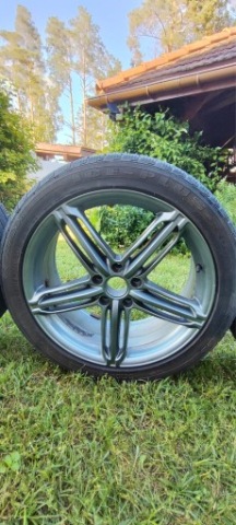 FELGI, KOLA, AUDI, 19 CALI, 8J, ET35, Z ШИНАМИ ЗИМОВИМИ 