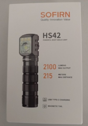 ЛІХТАРИК ЛОБОВЕ SOFIRN HS42+ АКУМУЛЯТОР 18650 
