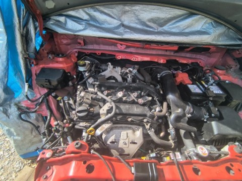TOYOTA YARIS 3 ДВИГУН KOMPL. ZE, SKRZ. BIEGOW, 1497CM H2NR-P12P 