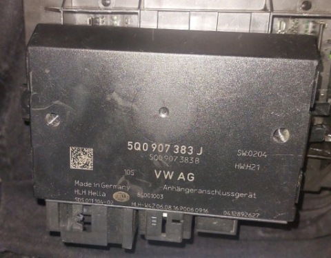 МОДУЛЬ ФАРКОПУ SKODA VW 5Q0907383J 