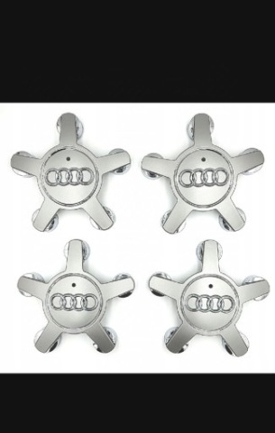 КОВПАЧОК ПІДРУЛЬОВИЙ AUDI 135MM СРІБНИЙ 4 ШТУКИ 