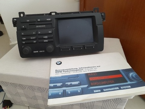 RADIO BMW MONITOR + LIBRO BMW 3 E46 BMW X5 E53  