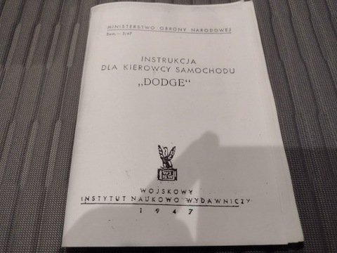 DODGE WC-51 WC-52 MANUAL MANTENIMIENTO LIBRO 1947  