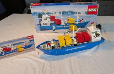 Lego 4030 Cargo Carrier Kontenerowiec, Legoland Vintage