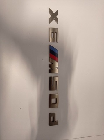 EMBLEMA X6 M50D BMW ORIGINAL G06  