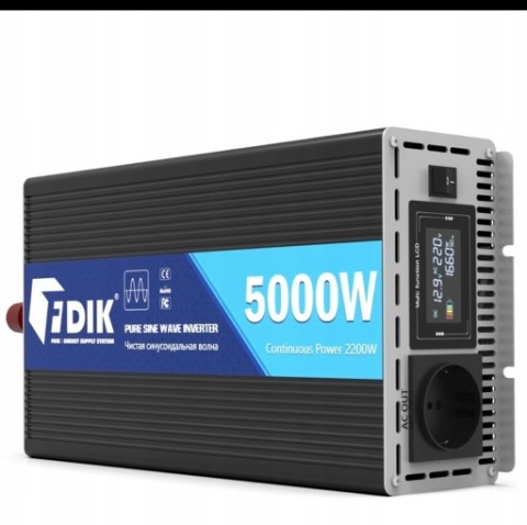 ПЕРЕТВОРЮВАЧ АВТОМОБІЛЬНА FDIK 5000W 24V 