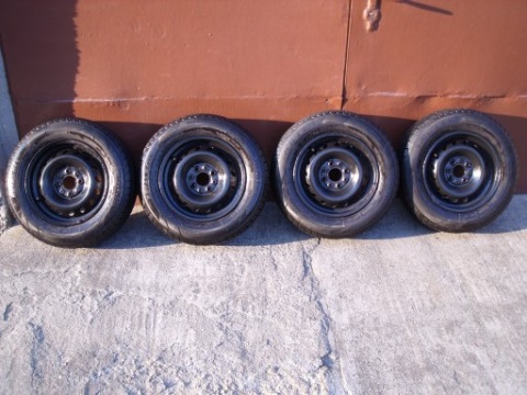 ШИНА + ДИСК - 165/70 R13 - 4 SZT. - 500 ZL 