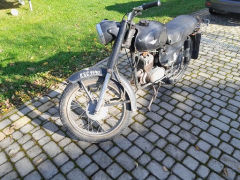 ДВИГУН WSK 125 - 3 ПЕРЕДАЧ 