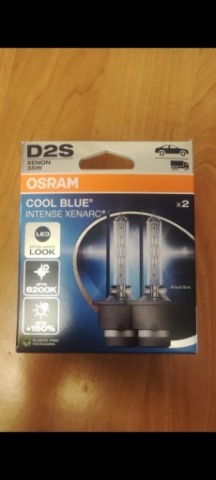 OSRAM D2S COOL BLUE INTENSE XENARC 6200K+150% 66240CBN ЛАМПОЧКА КСЕНОН 